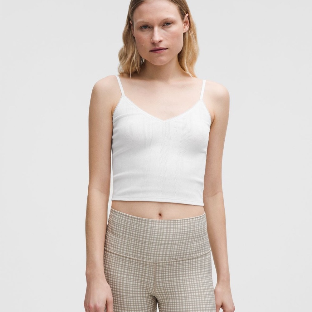 Lululemon Athletica White Camisole